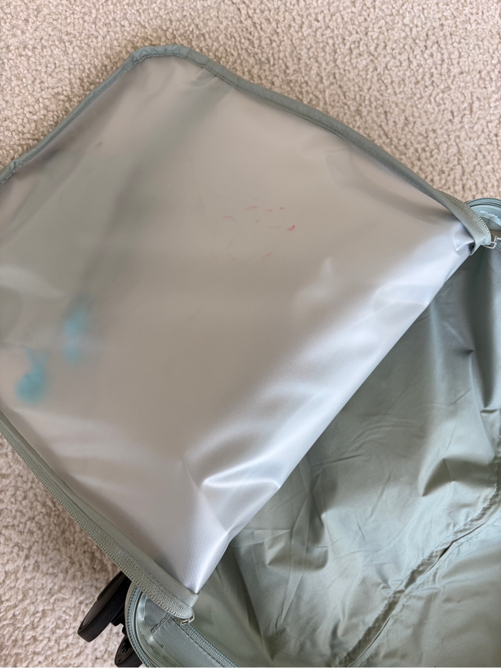BÉIS Mini Roller Carry-On Under Seat Luggage Mint - Picture 10 of 11
